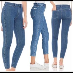 Joes Jeans The Charlie High Rise Scalloped Jeans
